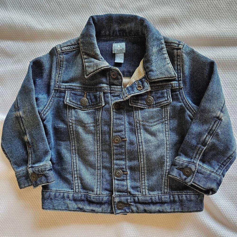 Baby Gap Factory Soft Denim Jean Jacket Size 18-24 Months